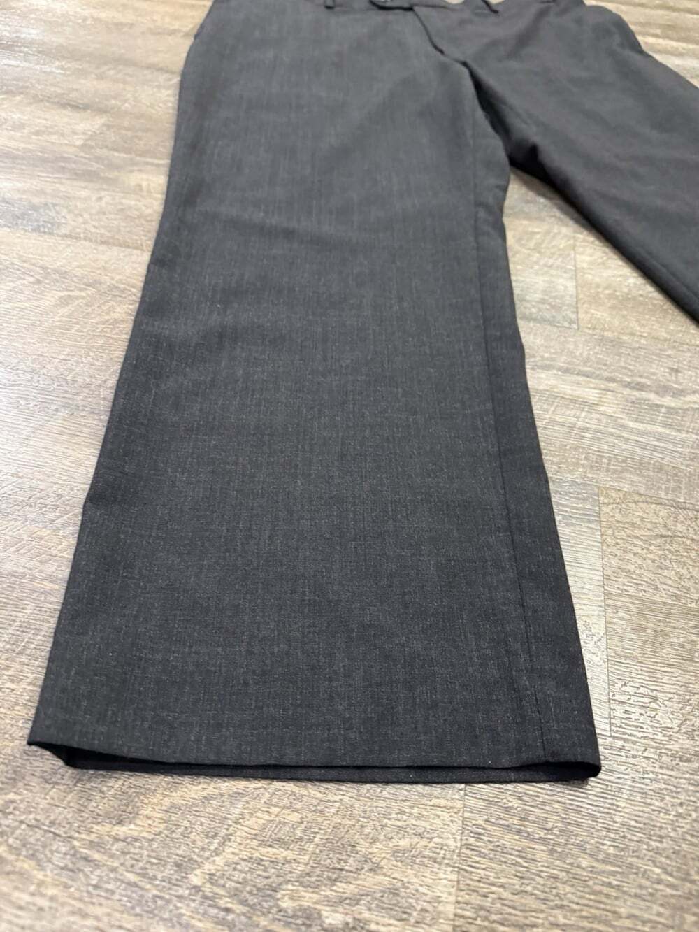 Stafford Performance Dress Pants Mens 42x30 Brown Wool Blend Classic Fit Black - Picture 3 of 13